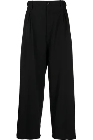 YOHJI YAMAMOTO Tailored wide-leg wool trousers