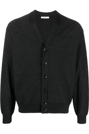 LEMAIRE M??lange-effect wool blend cardigan