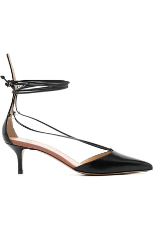 Francesco Russo 60mm leather pumps