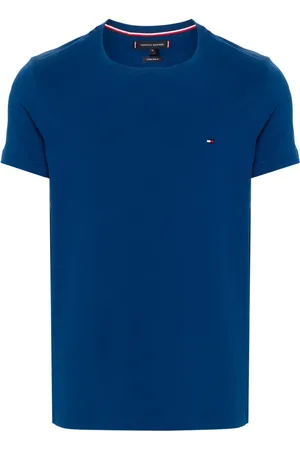 Tommy Hilfiger Logo-embroidered cotton T-shirt