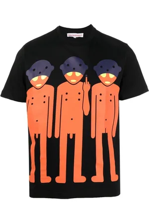 WALTER VAN BEIRENDONCK Aliens graphic-print T-shirt