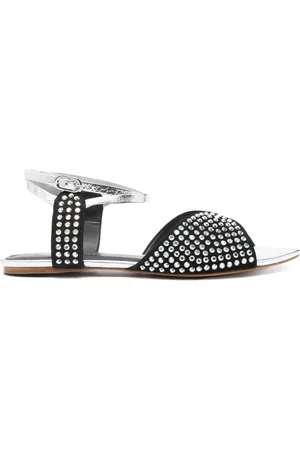 CARRANO Crystal-embellished sandals