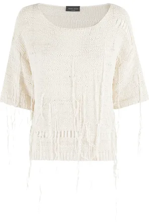 Roberto Collina Fringe-detail sweater