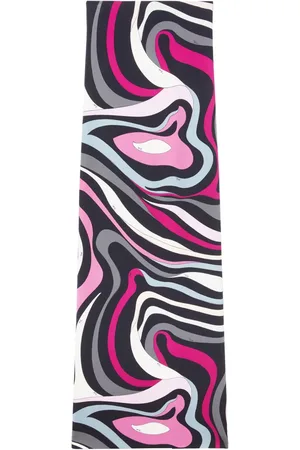 Puccini Marmo-print maxi skirt