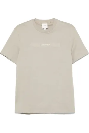 Calvin Klein Logo-embroidered T-shirt
