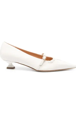 The Seller 35mm leather pumps