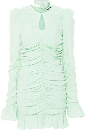 ROTATE Rose-belt mini dress