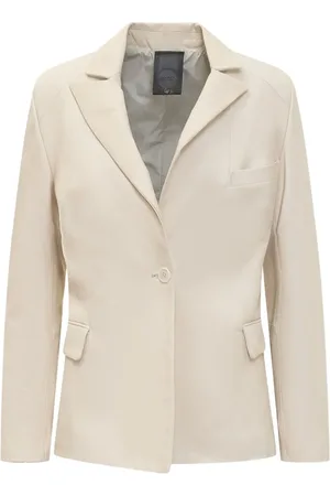GIOCASTA Leather blazer