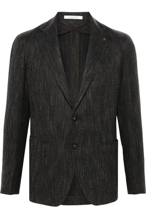 TAGLIATORE Herringbone blazer