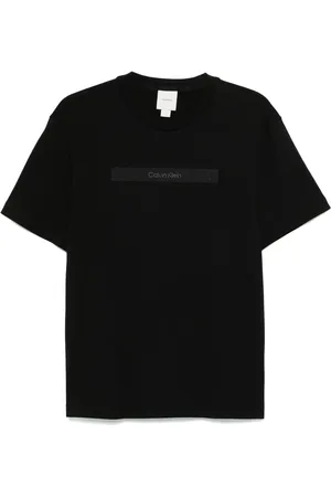 Calvin Klein Logo-embroidered T-shirt