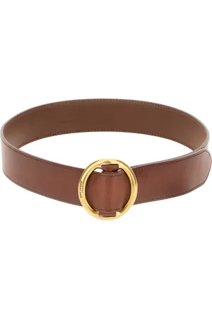 Saint Laurent Buckle-detail leather belt
