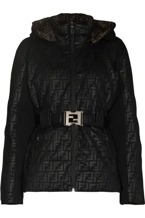 Fendi Reversible FF-embossed ski jacket