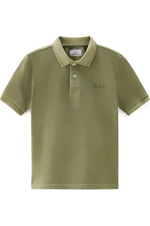 Woolrich Logo-embroidered polo shirt