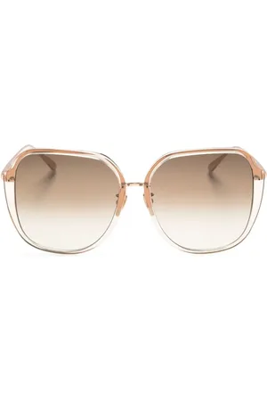 Linda Farrow Sofia oversized-frame sunglasses