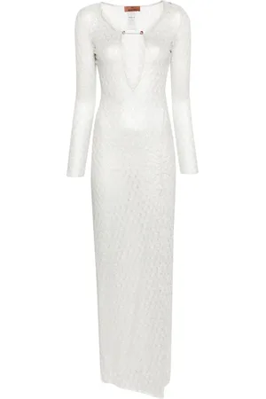 Missoni Lace-effect maxi dress
