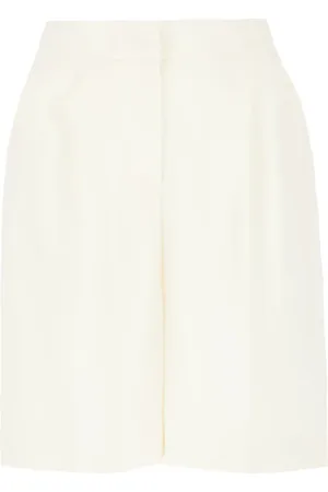SIMONA CORSELLINI Logo-plaque shorts