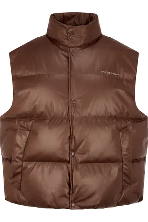 Studio Tomboy Press-stud down vest