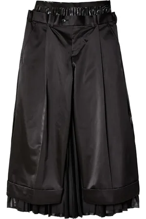 JUNYA WATANABE Cropped pleated trousers