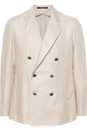 TAGLIATORE Double-breasted silk blazer