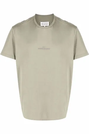 Maison Margiela Logo-embroidered jersey T-shirt