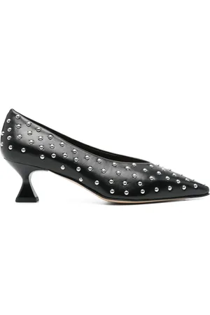 The Seller 55mm studded pumps