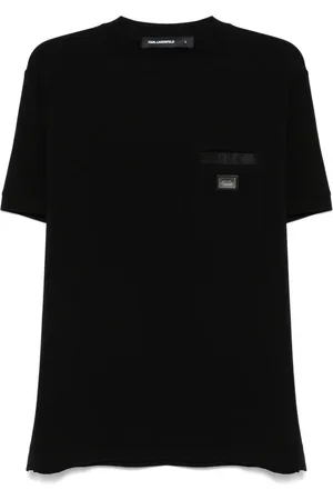 Karl Lagerfeld Logo-plaque T-shirt