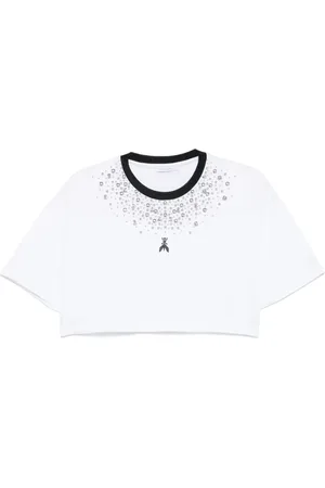 Patrizia Pepe Crystal-embellished T-shirt