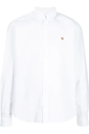 Maison Kitsuné Embroidered logo polo shirt