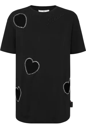 Philipp Plein Logo-patch cotton T-shirt