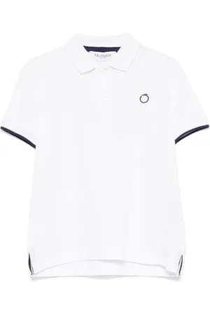 Trussardi Logo-appliqué polo shirt