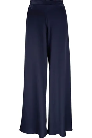 PETER COHEN Chute silk-satin trousers