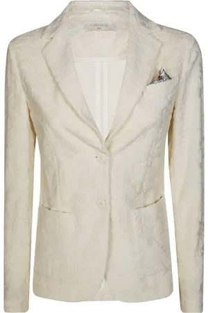 Circolo Patterned-jacquard blazer