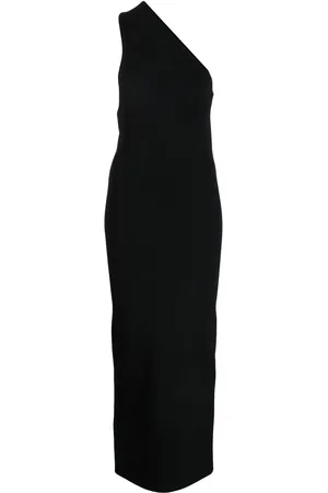 GALVAN Persephone one-shoulder midi dress