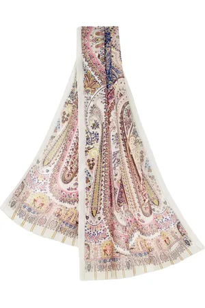 Etro Paisley-print silk scarf