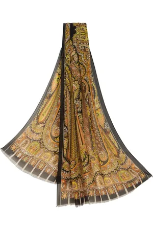 Etro Paisley-print silk scarf
