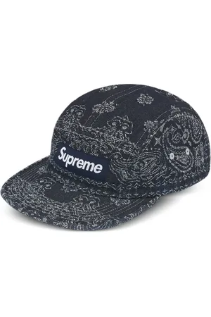 Supreme Bandana-jacquard denim cap
