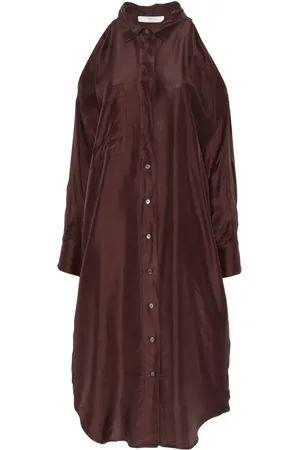 TELA Silk midi dress