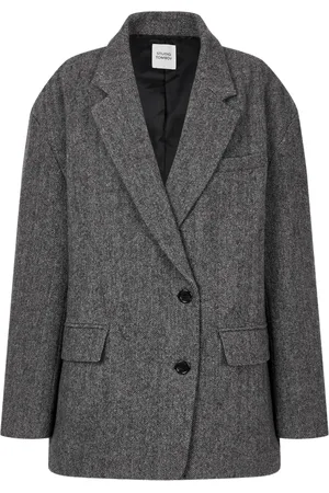 Studio Tomboy Herringbone-pattern blazer