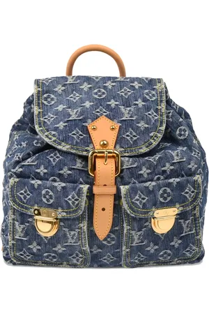 LOUIS VUITTON 2006 Monogram Denim backpack