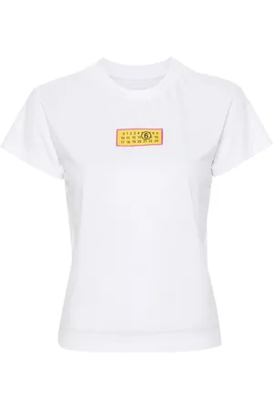 Maison Margiela Numbers appliqu?? T-shirt