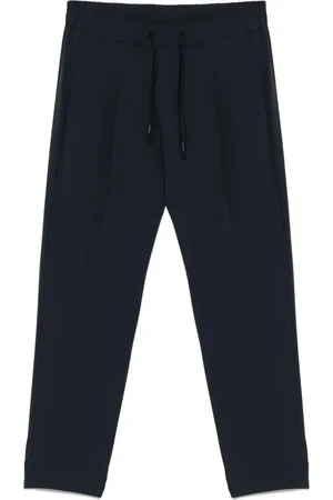 HERNO Logo-appliqu?? trousers