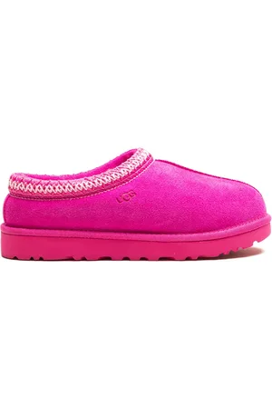 UGG Tasman "Carnation" suede slippers
