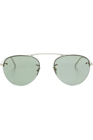 Saint Laurent SL 575 round-frame sunglasses