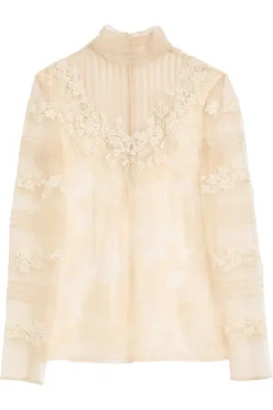 VALENTINO GARAVANI Roses-motif blouse