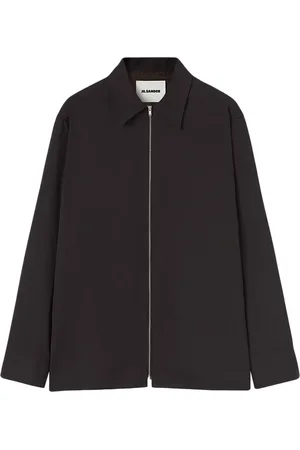 Jil Sander Zip-up wool shirt jacket