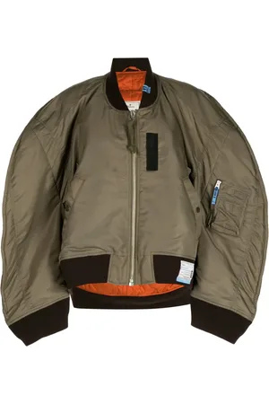 Maison Mihara Yasuhiro Zip-up padded bomber jacket