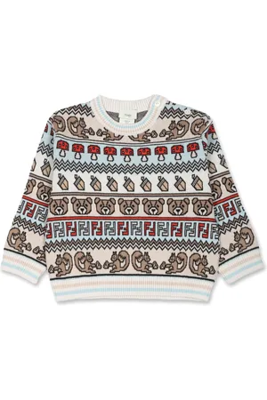 Fendi Crew-neck cotton jumper