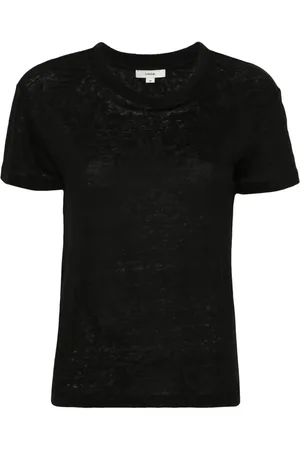 Vince Short-sleeve linen T-shirt