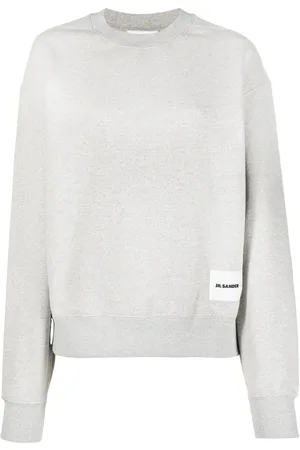 Jil Sander + logo patch sweatshirt