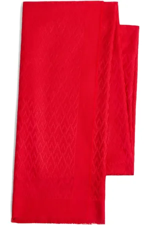 VALENTINO GARAVANI Monogram-jacquard scarf